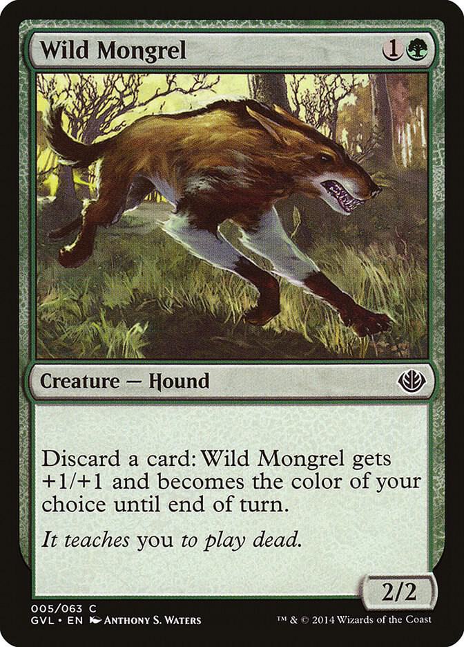 Wild Mongrel 5/63 (Duel Decks: Anthology)  | Good Games Modbury
