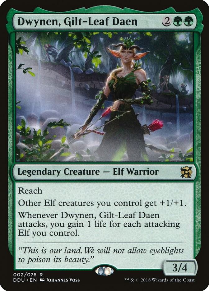 Dwynen, Gilt-Leaf Daen 2/76 (Duel Decks: Elves vs. Inventors)  | Good Games Modbury