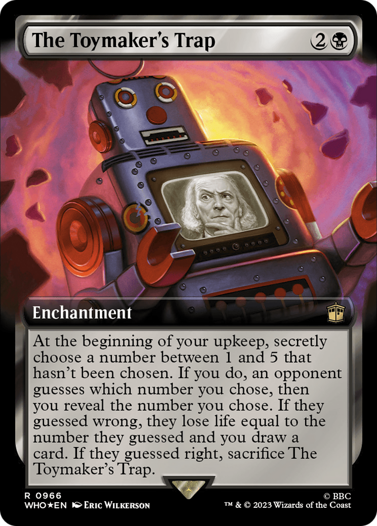 The Toymaker's Trap (Extended Art) (Surge Foil) [Doctor Who] | Good Games Modbury