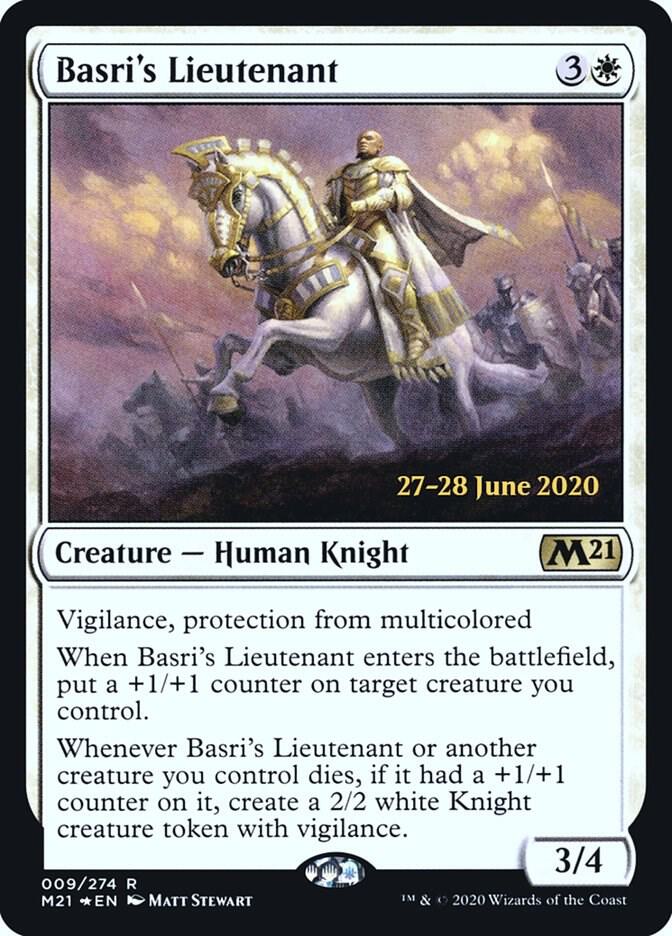 Basris Lieutenant 9s/137 (Prerelease Cards)  - Foil | Good Games Modbury