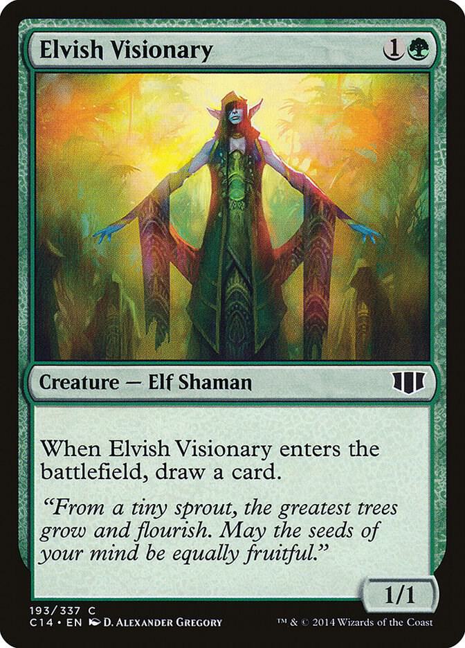 Elvish Visionary 193/337 (Commander 2014)  | Good Games Modbury