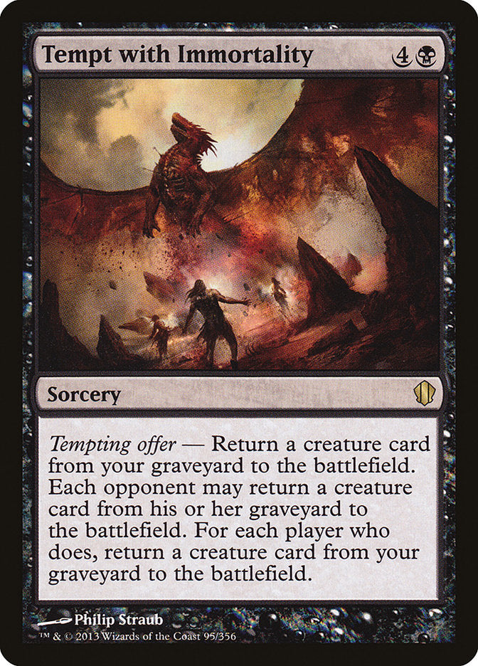 Tempt with Immortality 95/356 (Commander 2013)  | Good Games Modbury