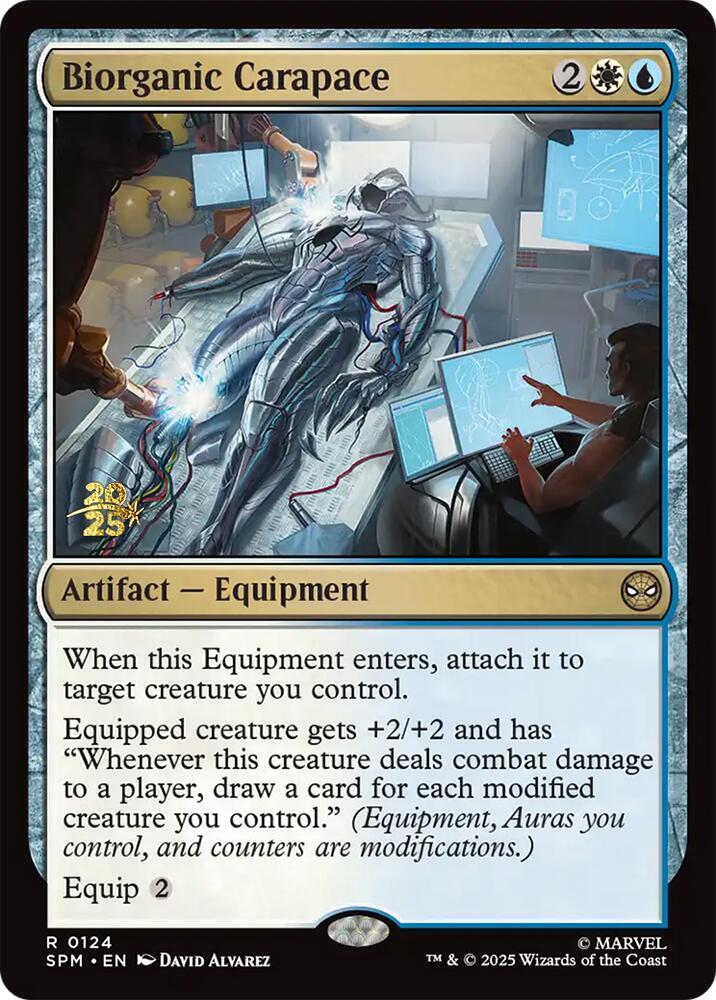 Biorganic Carapace 124s/73 (Prerelease Cards)  - Foil | Good Games Modbury