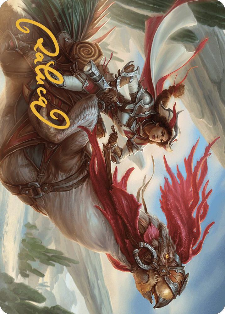 Frontier Seeker Art Card Gold Stamped Signature 2 (Art Series: Outlaws of Thunder Junction)  | Good Games Modbury