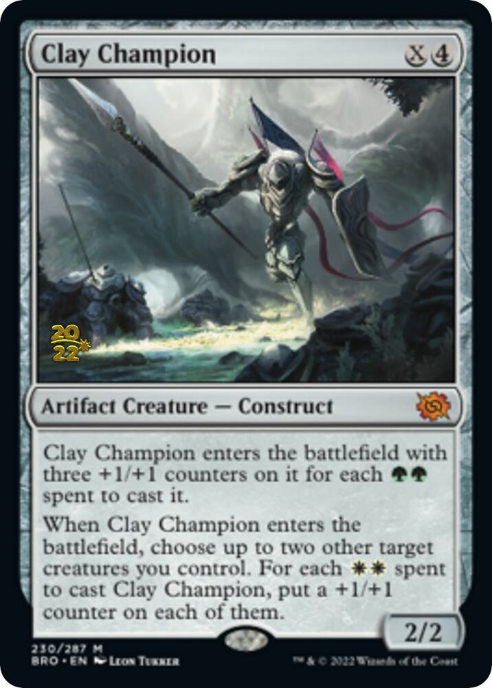 Clay Champion 230s/169 (Prerelease Cards)  - Foil | Good Games Modbury