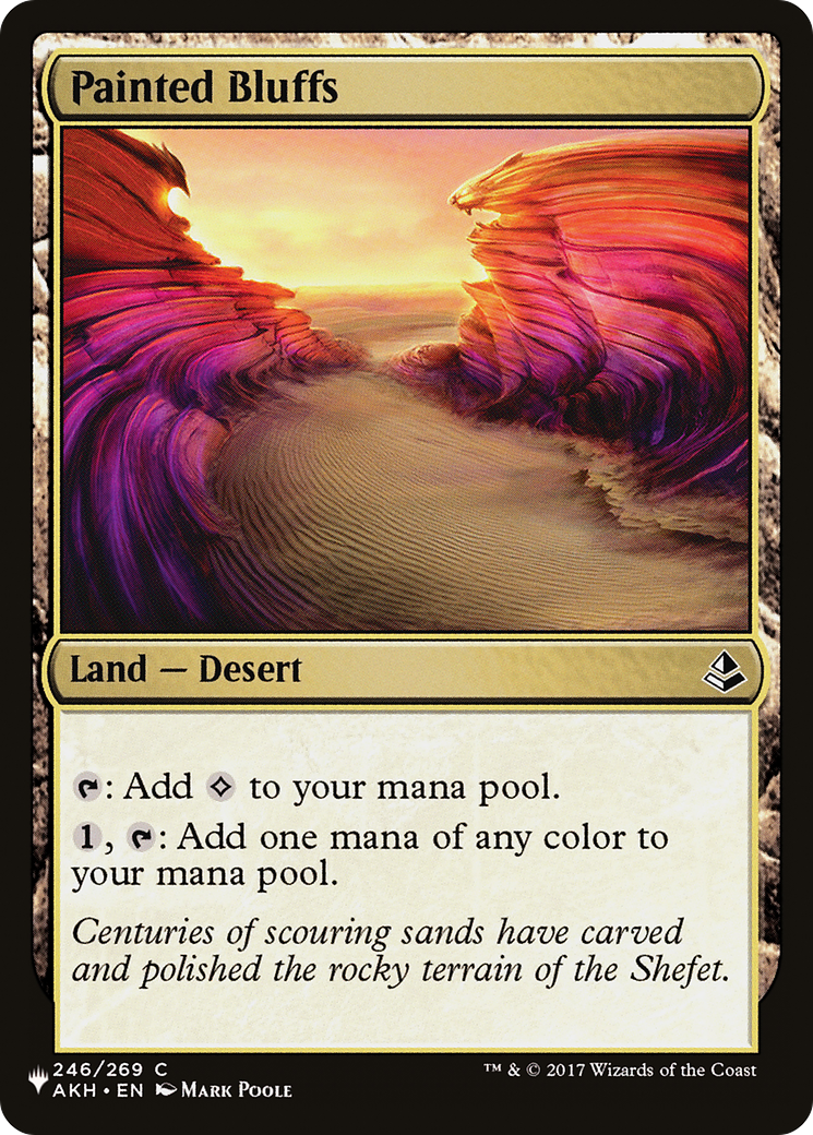 Painted Bluffs [The List Reprints] | Good Games Modbury
