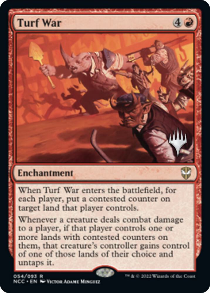 Turf War 54 (Promo Pack: Streets of New Capenna)  - Foil | Good Games Modbury