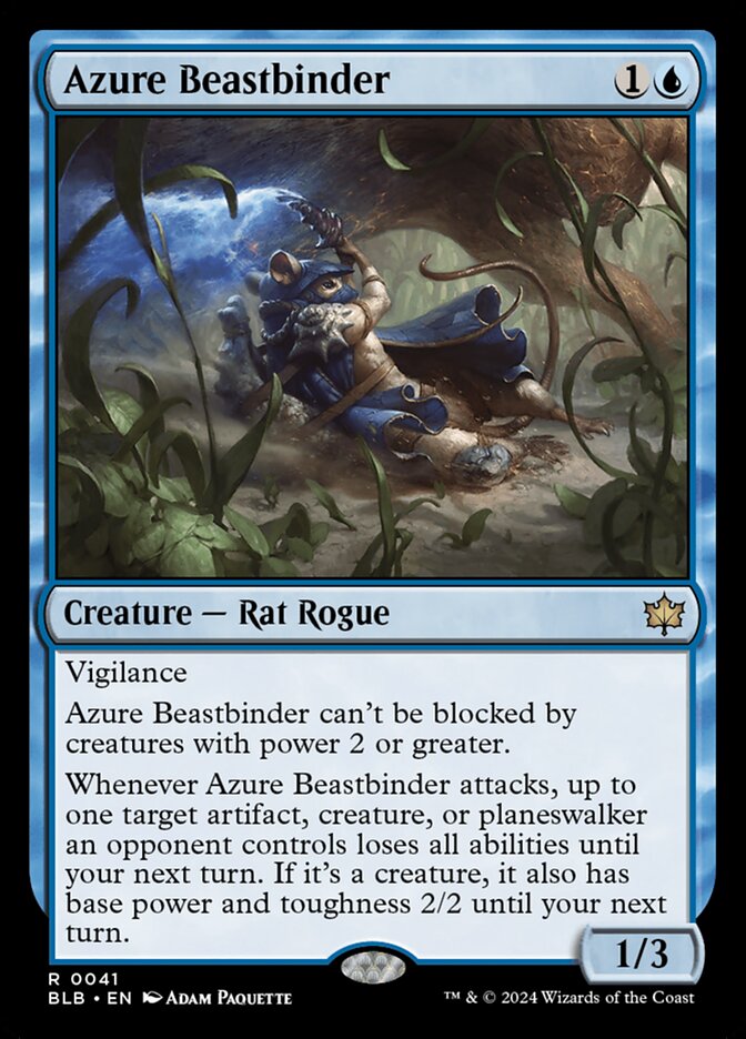 Azure Beastbinder 41/281 (Bloomburrow)  | Good Games Modbury