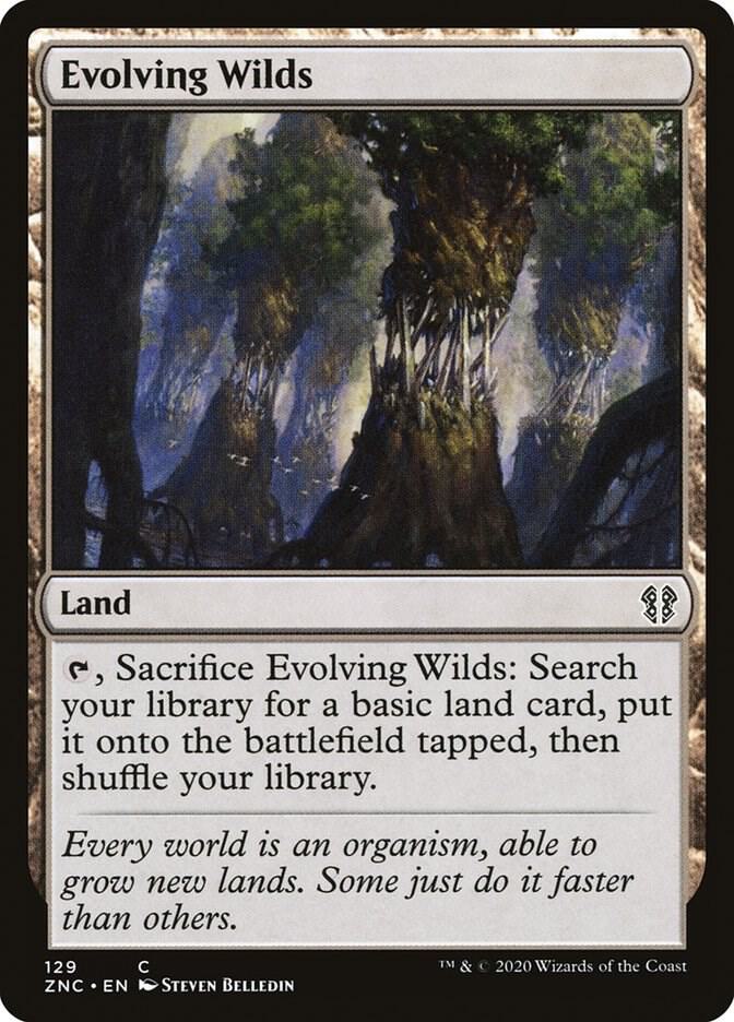 Evolving Wilds 129/142 (Commander: Zendikar Rising)  | Good Games Modbury
