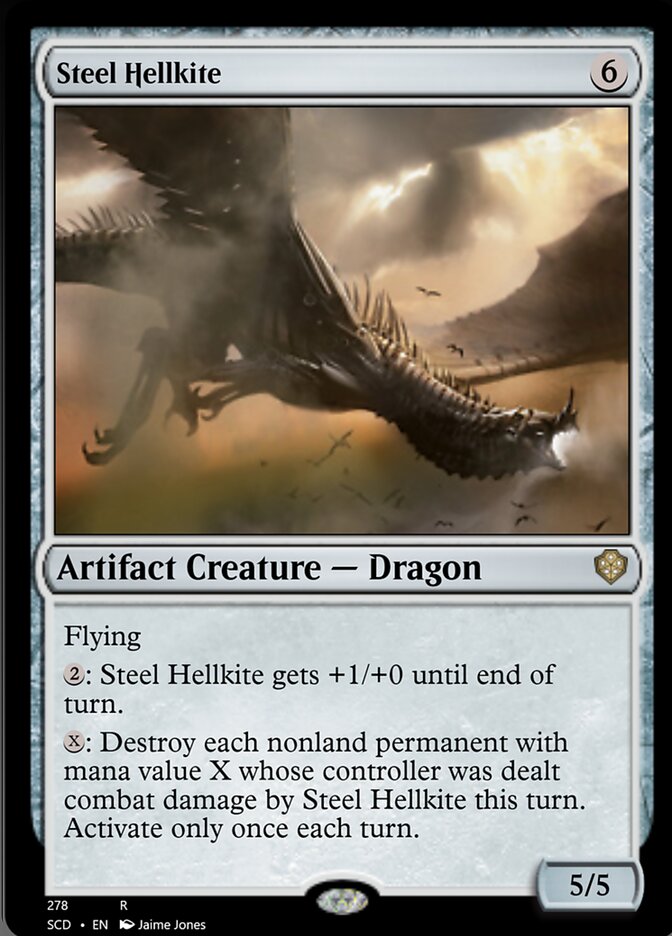 Steel Hellkite [Starter Commander Decks] | Good Games Modbury