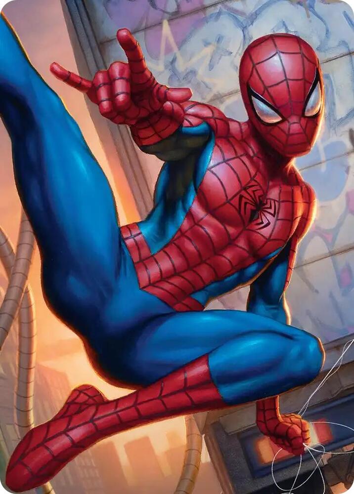 Sensational Spider Man Art Card  (Art Series: Marvel's Spider-Man)  | Good Games Modbury