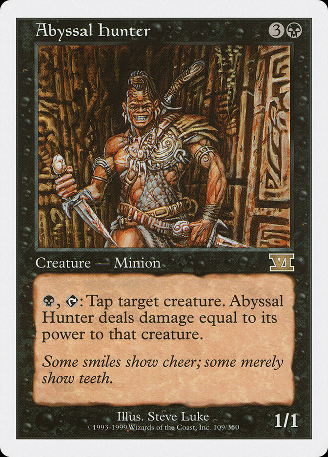 Abyssal Hunter 109/350 (Classic Sixth Edition)  | Good Games Modbury