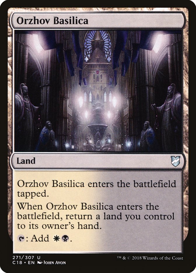 Orzhov Basilica [Commander 2018] | Good Games Modbury