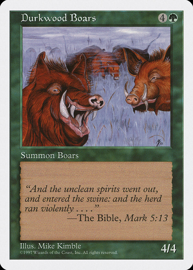 Durkwood Boars [Fifth Edition] | Good Games Modbury