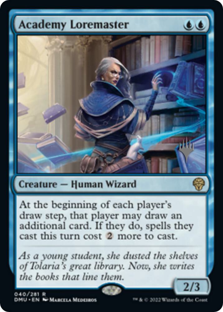 Academy Loremaster 40p/161 (Promo Pack: Dominaria United)  - Foil | Good Games Modbury