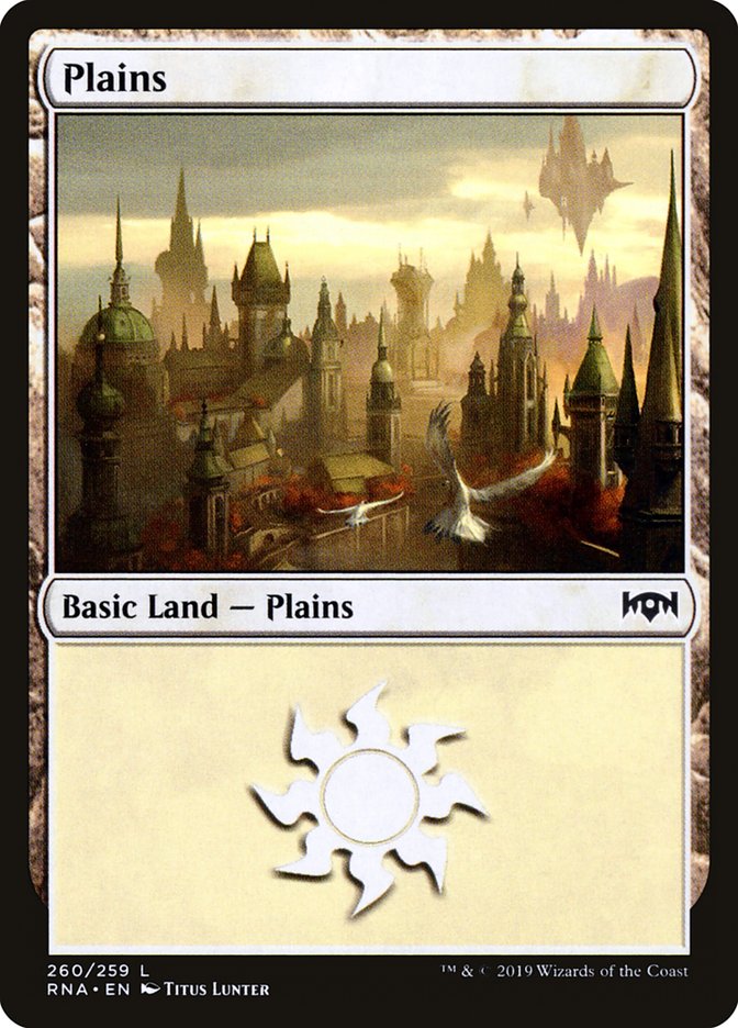 Plains (260) [Ravnica Allegiance] | Good Games Modbury