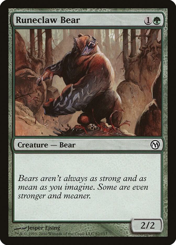 Runeclaw Bear 82/113 (Duels of the Planeswalkers)  | Good Games Modbury