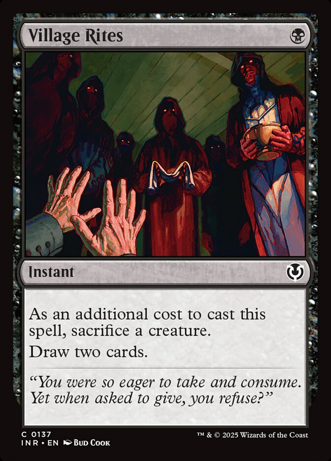 Village Rites 137/287 (Innistrad Remastered)  - Foil | Good Games Modbury
