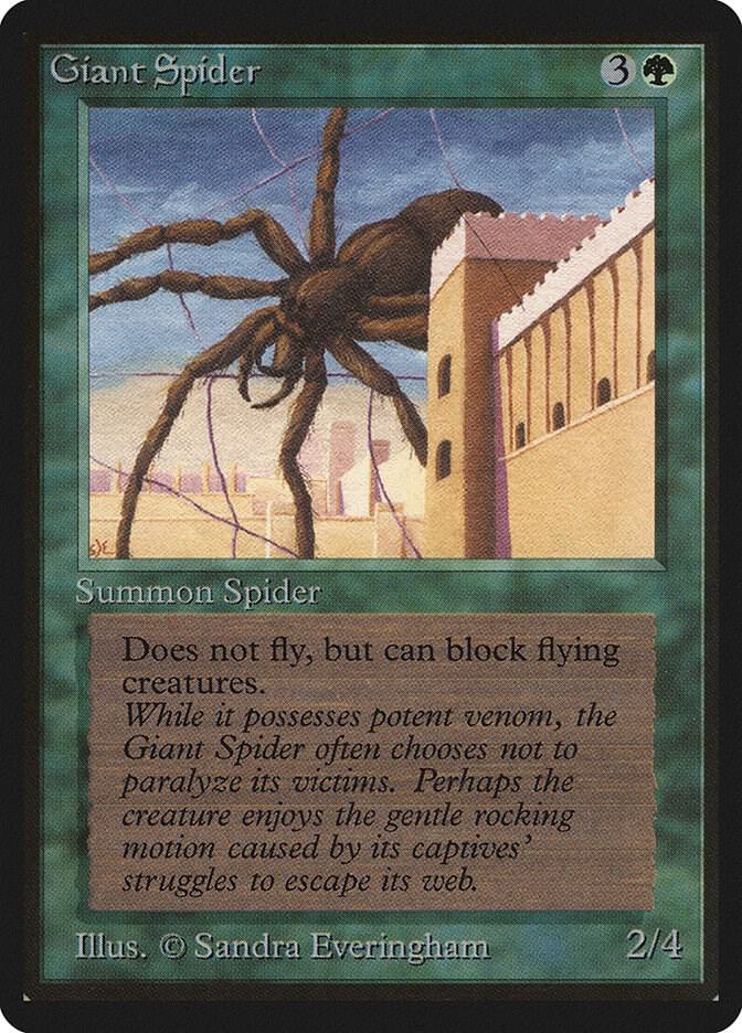 Giant Spider 199/302 (Beta Edition)  | Good Games Modbury