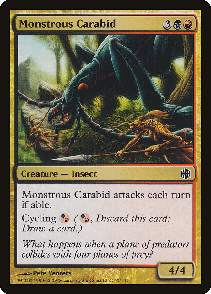 Monstrous Carabid 43 (Alara Reborn)  | Good Games Modbury