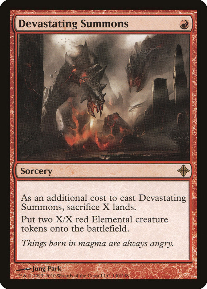 Devastating Summons 140/248 (Rise of the Eldrazi)  | Good Games Modbury