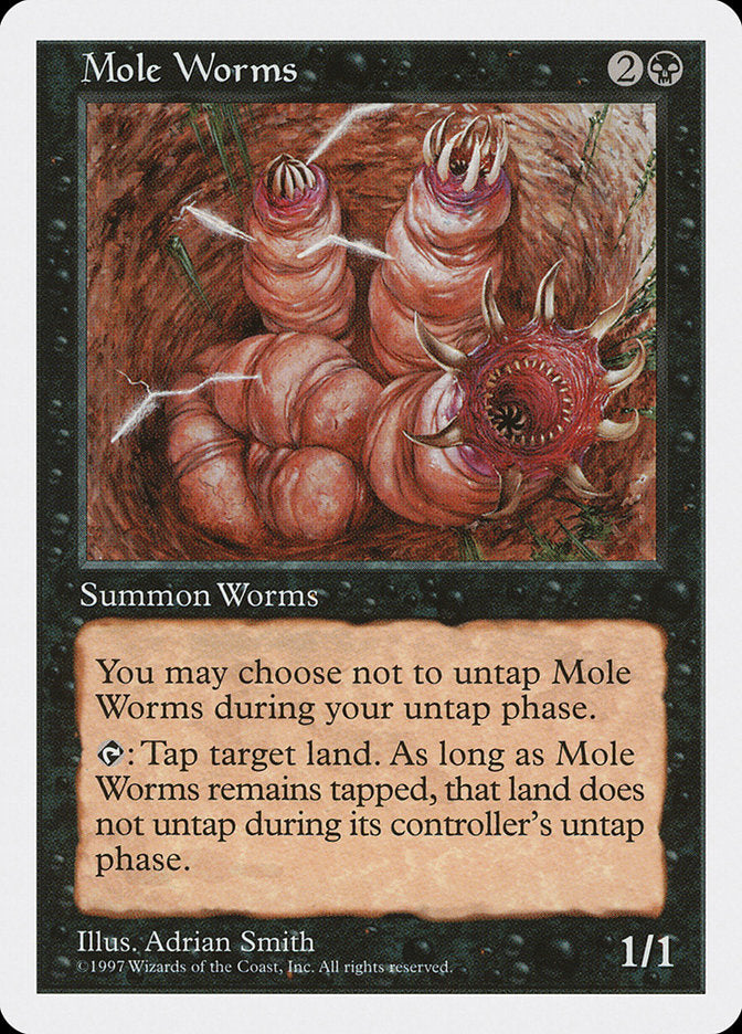 Mole Worms 179/455 (Fifth Edition)  | Good Games Modbury