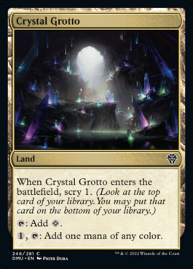 Crystal Grotto [Dominaria United] | Good Games Modbury
