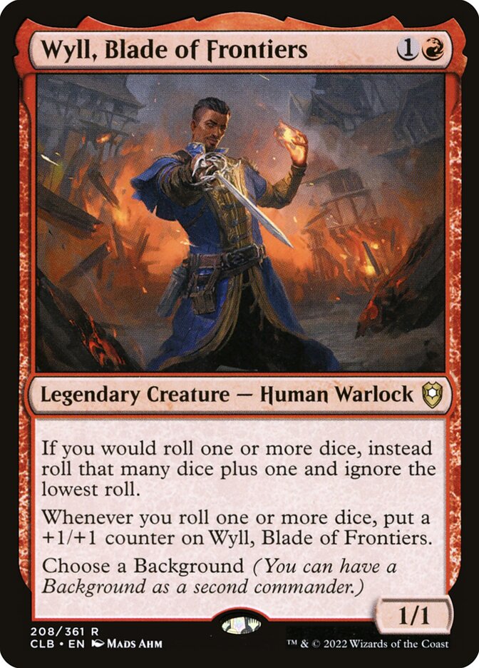 Wyll Blade of Frontiers 208 (Commander Legends: Battle for Baldur's Gate)  | Good Games Modbury