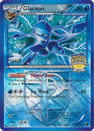 Glaceon (023/116) (City Championships) (Staff) [League & Championship Cards] | Good Games Modbury