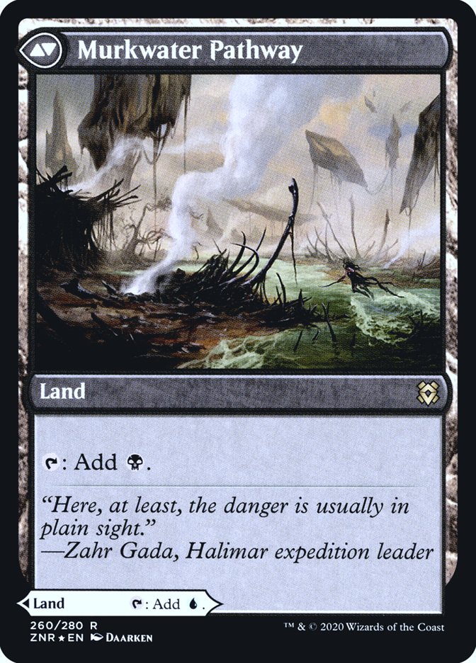 Clearwater Pathway // Murkwater Pathway [Zendikar Rising Prerelease Promos] | Good Games Modbury