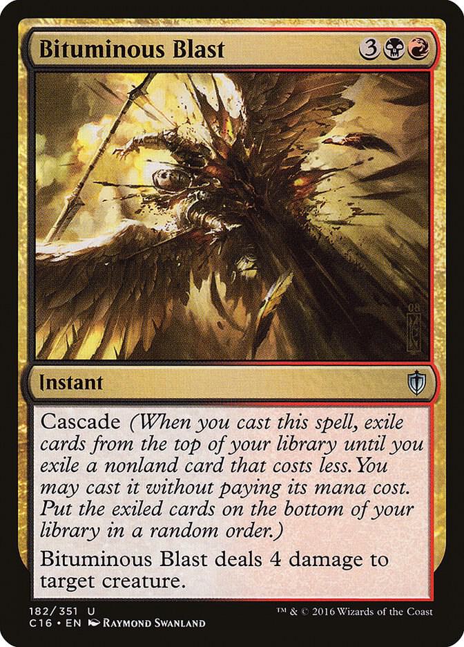 Bituminous Blast 182/351 (Commander 2016)  | Good Games Modbury