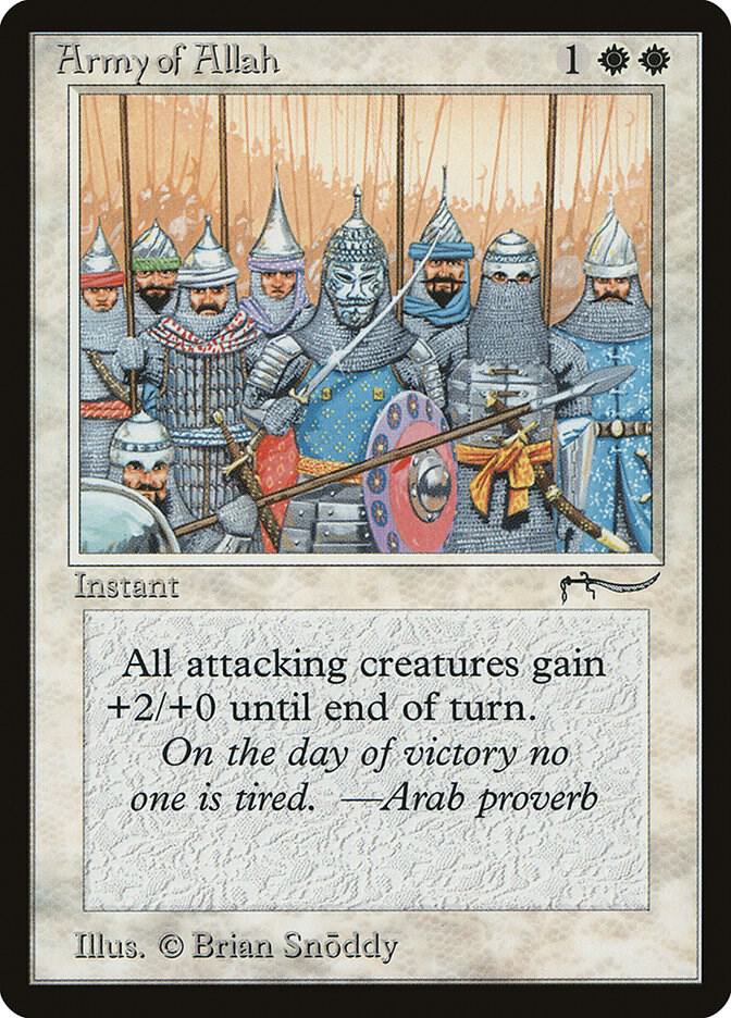 Army of Allah (Light) 2†/78 (Arabian Nights)  | Good Games Modbury