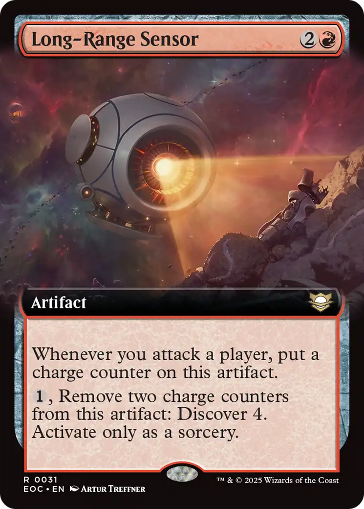 Long-Range Sensor (Extended Art) [Edge of Eternities Commander] | Good Games Modbury