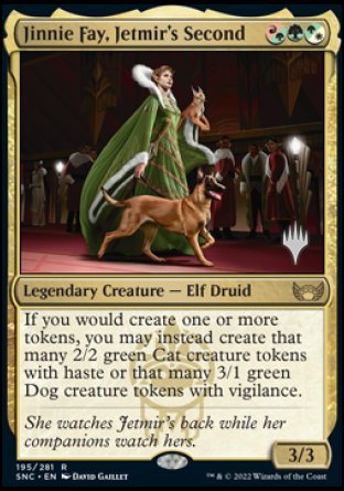 Jinnie Fay, Jetmir's Second (Promo Pack) [Streets of New Capenna Promos] | Good Games Modbury