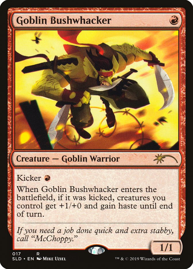 Goblin Bushwhacker [Secret Lair Drop Series] | Good Games Modbury