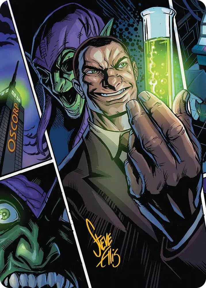 Norman Osborn Art Card Gold Stamped Signature 43 (Art Series: Marvel's Spider-Man)  | Good Games Modbury