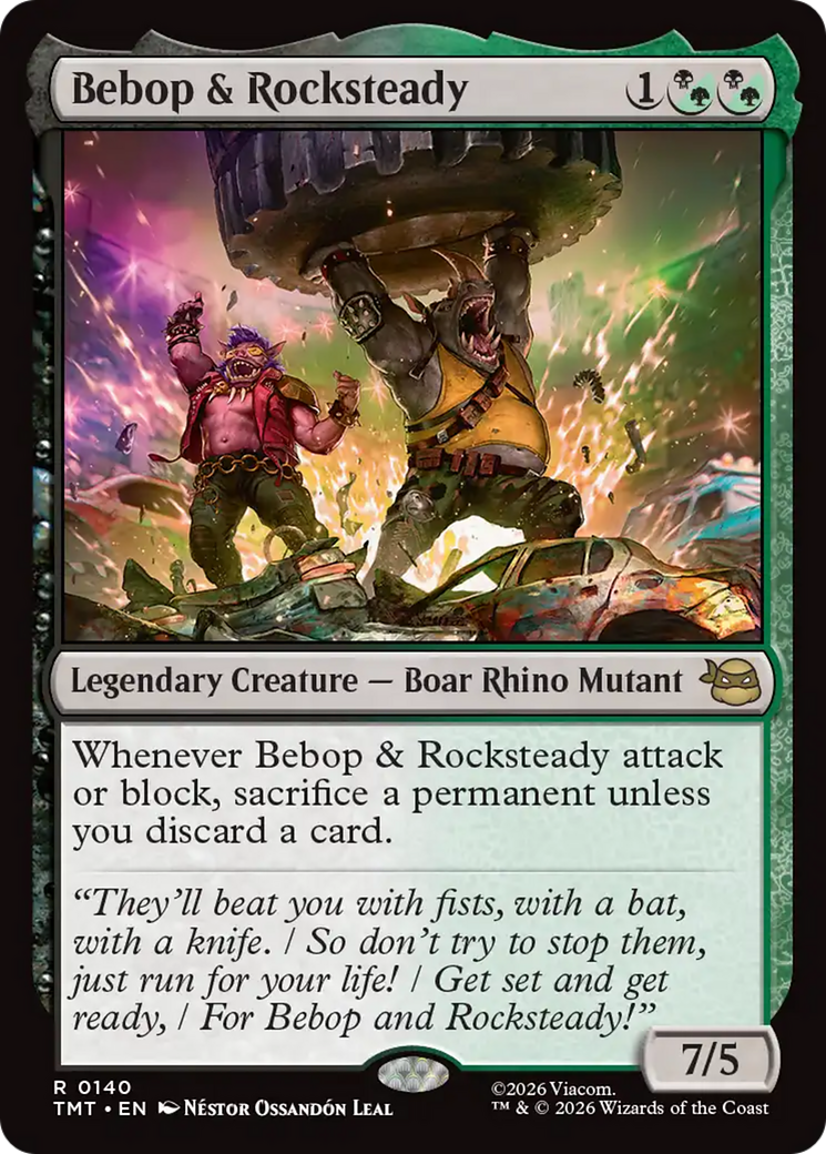 Bebop & Rocksteady [Teenage Mutant Ninja Turtles] | Good Games Modbury