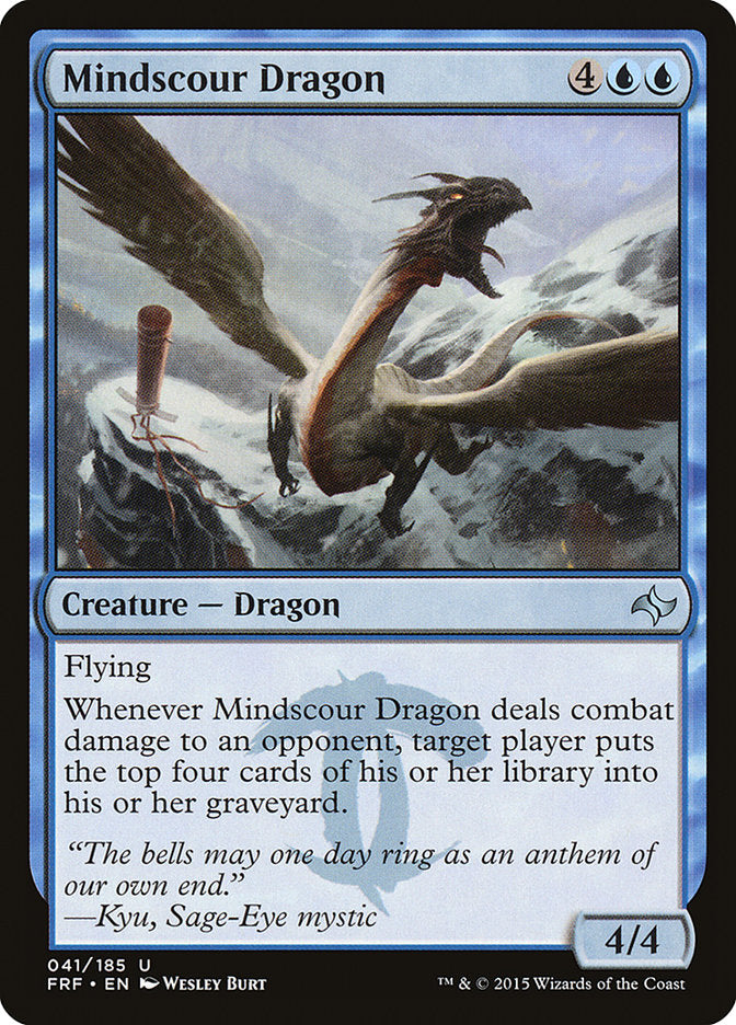 Mindscour Dragon 41/185 (Fate Reforged)  - Foil | Good Games Modbury