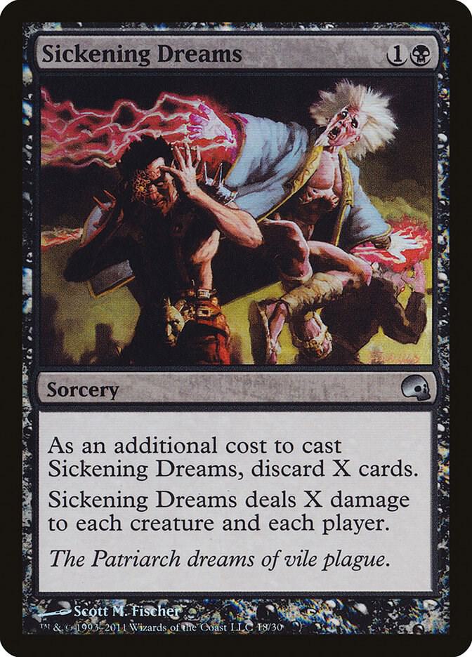 Sickening Dreams 18/50 (Premium Deck Series: Graveborn)  - Foil | Good Games Modbury