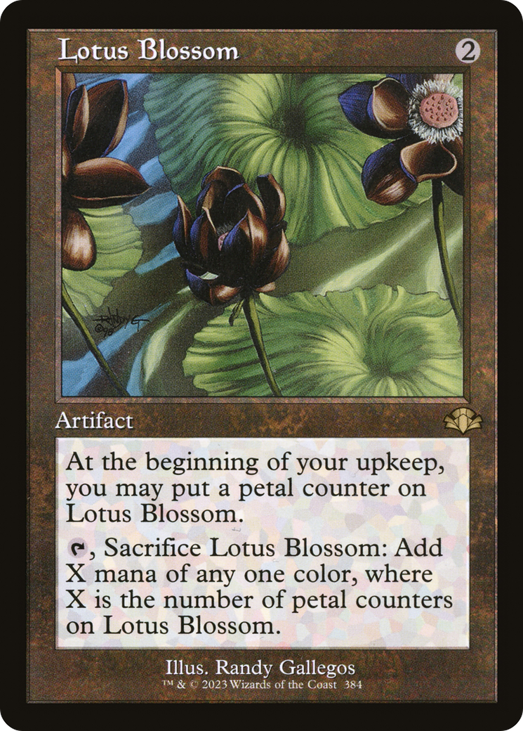 Lotus Blossom (Retro) [Dominaria Remastered] | Good Games Modbury