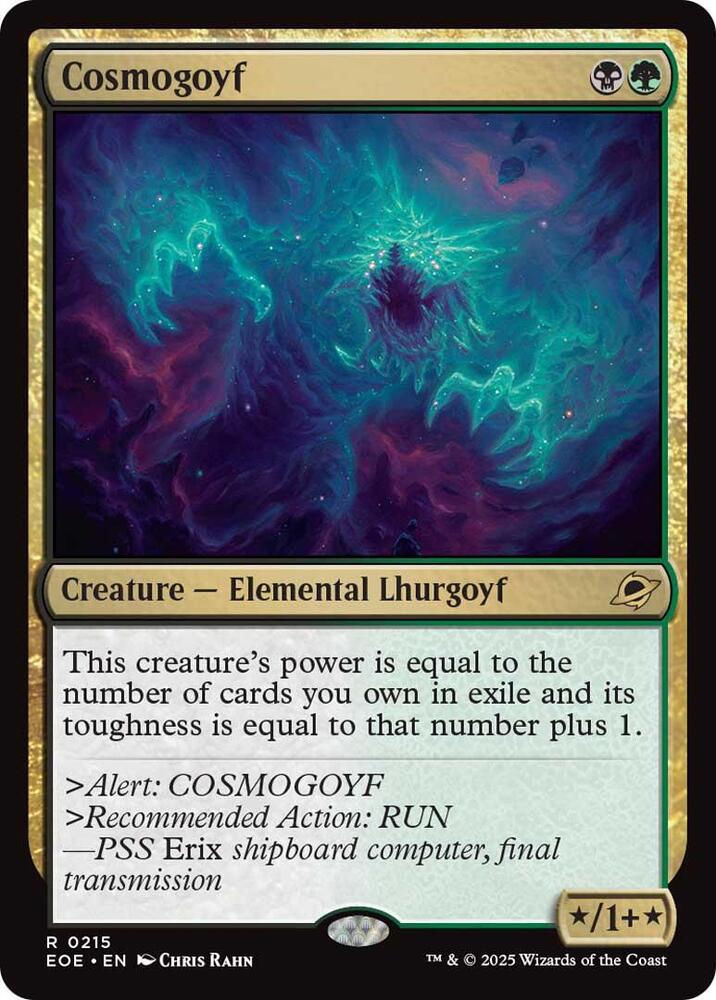 Cosmogoyf 215/276 (Edge of Eternities)  | Good Games Modbury