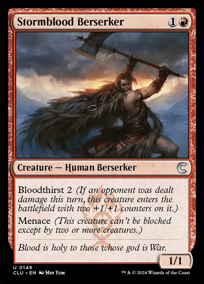 Stormblood Berserker 149/284 (Ravnica: Clue Edition)  | Good Games Modbury
