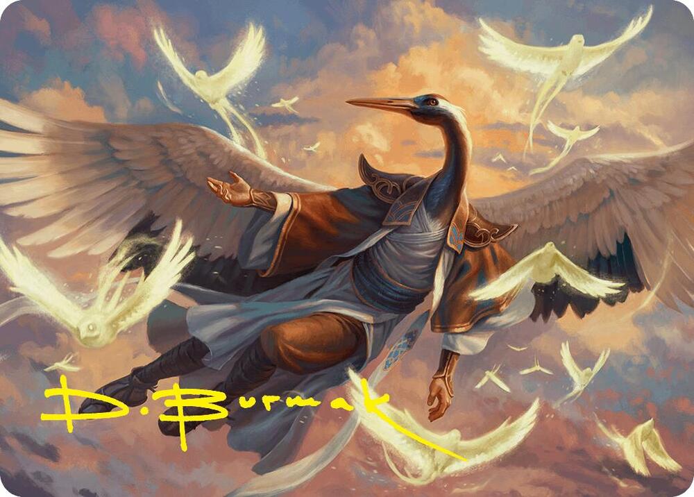 Kykar Zephyr Awakener Art Card 16 54 Gold Stamped Signature 16 (Art Series: Foundations)  | Good Games Modbury