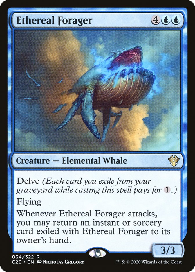 Ethereal Forager 34/322 (Commander 2020)  | Good Games Modbury