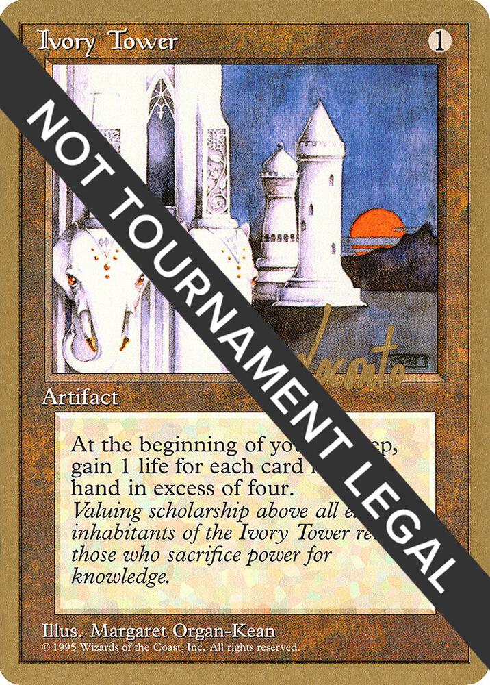 Ivory Tower 1996 Michael Loconto 4ED ml328/308 (World Championship Decks)  | Good Games Modbury