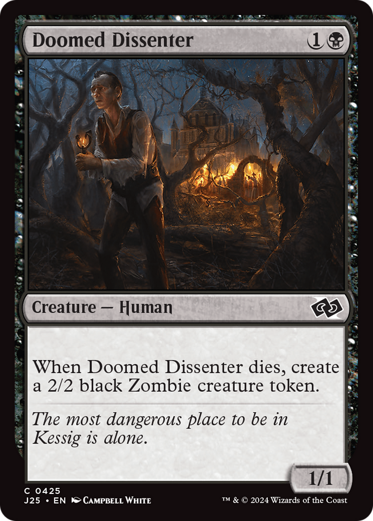 Doomed Dissenter [Foundations Jumpstart] | Good Games Modbury