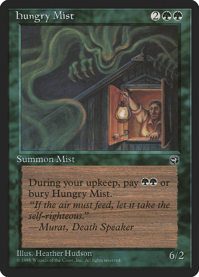 Hungry Mist (Murat Flavor Text) [Homelands] | Good Games Modbury