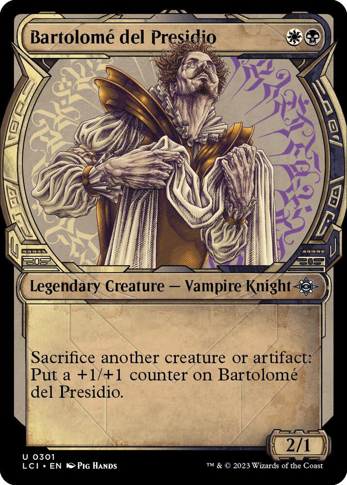 Bartolomé del Presidio 301 (The Lost Caverns of Ixalan)  - Showcase Foil | Good Games Modbury