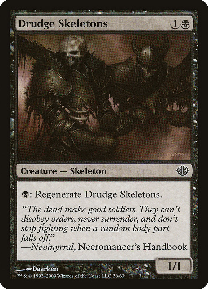 Drudge Skeletons [Duel Decks: Garruk vs. Liliana] | Good Games Modbury