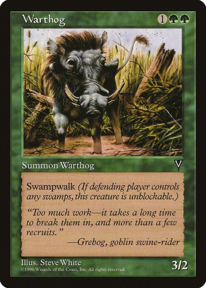 Warthog 124/167 (Visions)  | Good Games Modbury